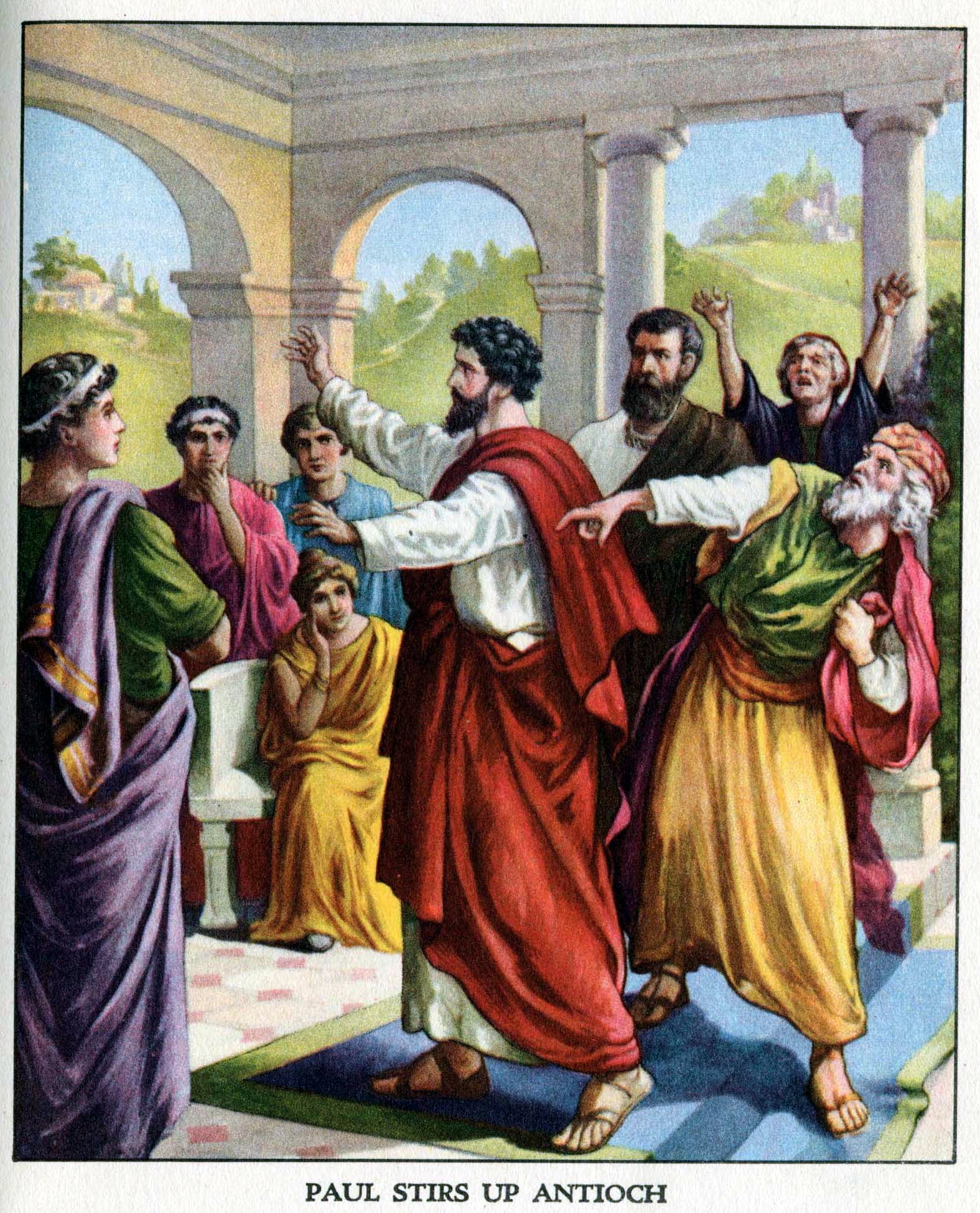 Paul Stirs Up Antioch