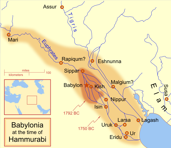 Bablylonia Map