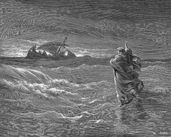 Jesus Walking on the Sea