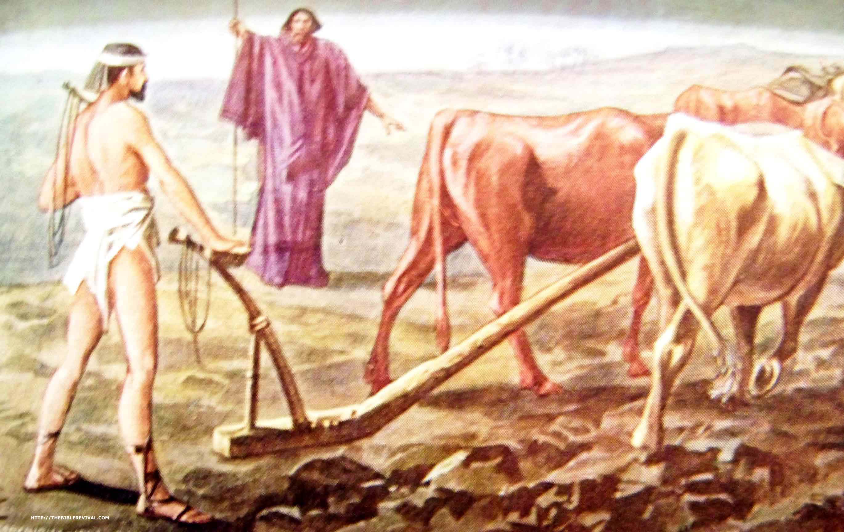 Elisha Calling by the Elijah