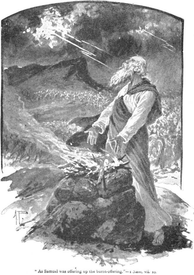 Samuel Offers a Burnt Offering