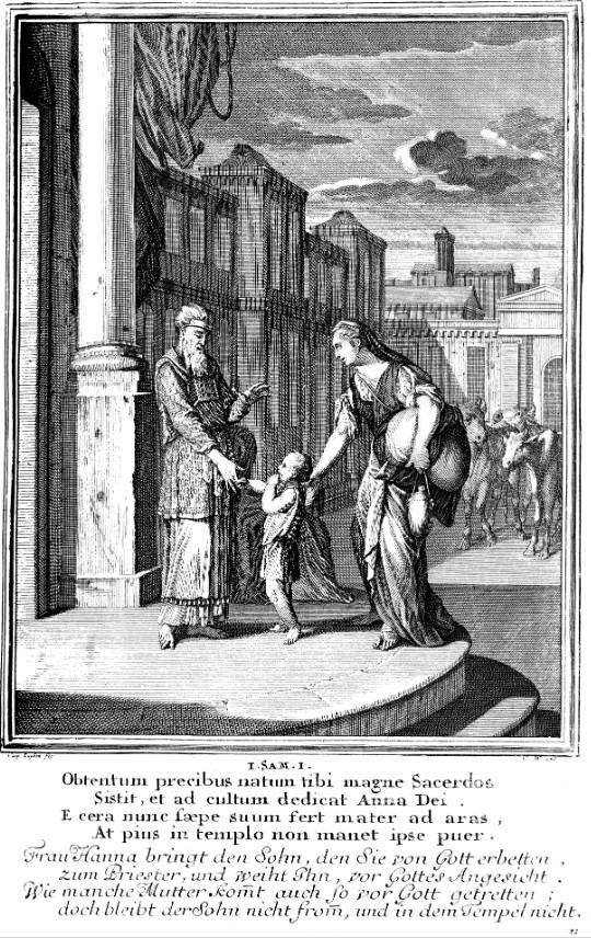 Hannah Presents Samuel to Eli