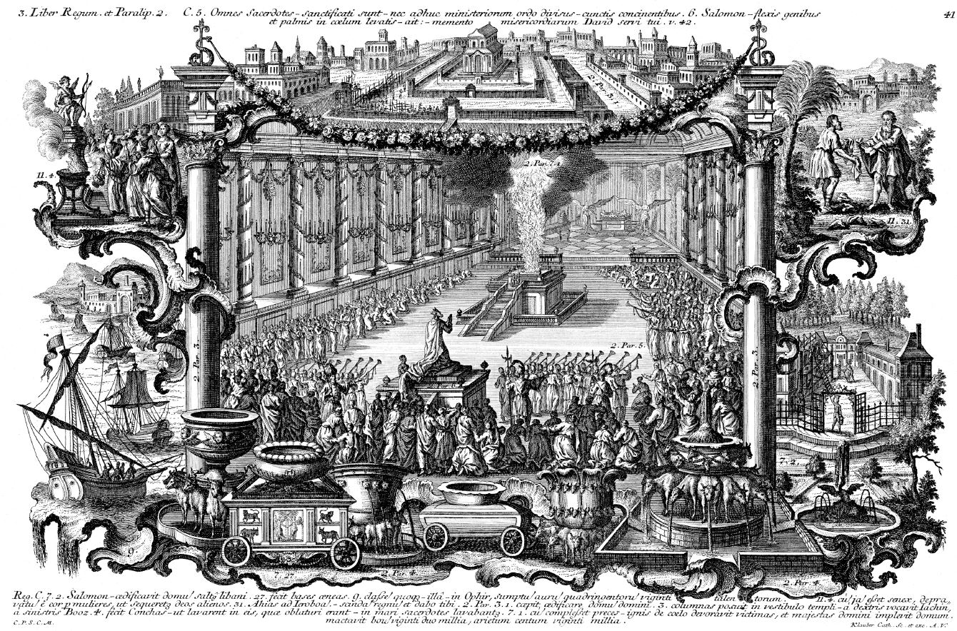 The Dedication of the Temple -Solomon