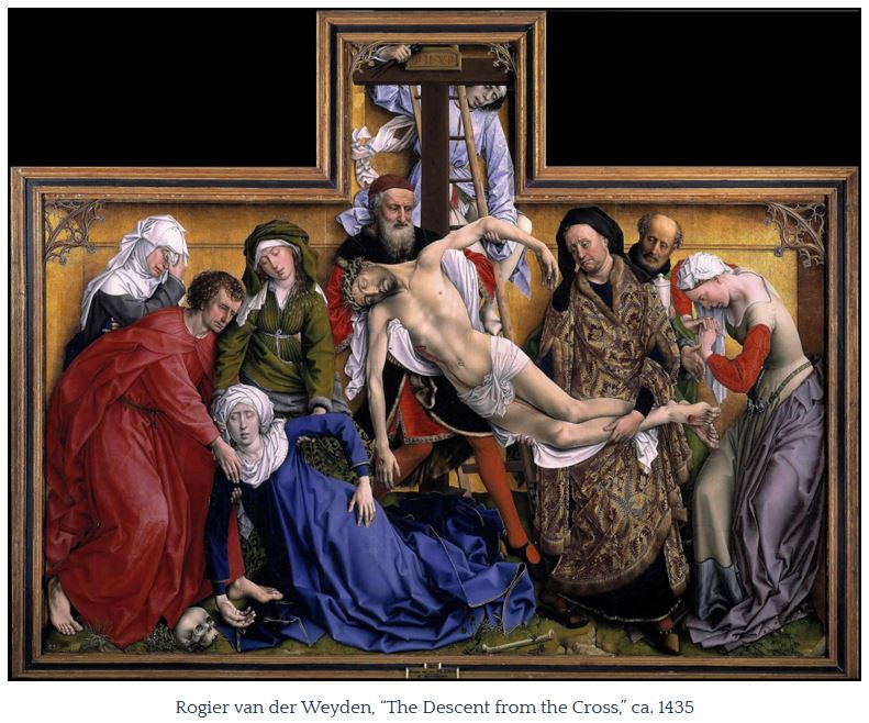 Jesus Descent From the Cross by Weyden
