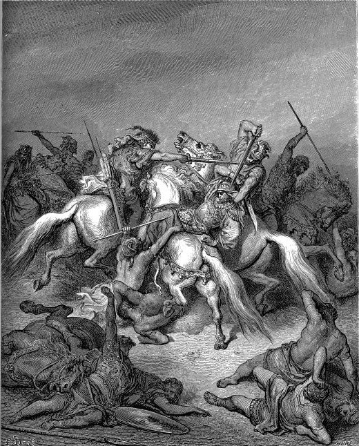 Abishai Saves the Life of David
