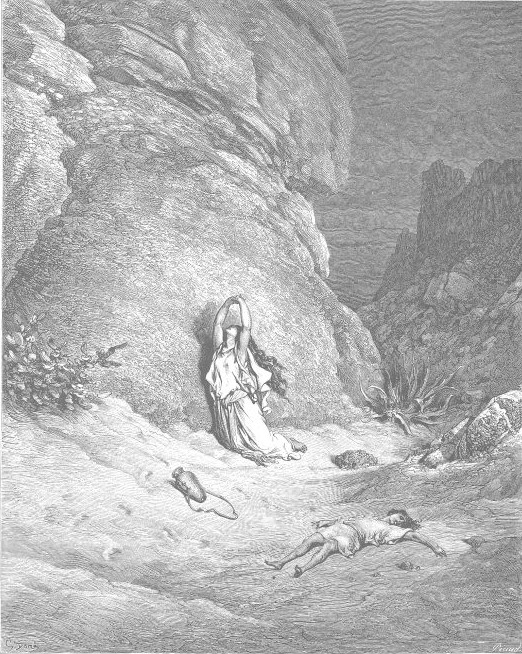 Hagar and Ishmael in the Wilderness