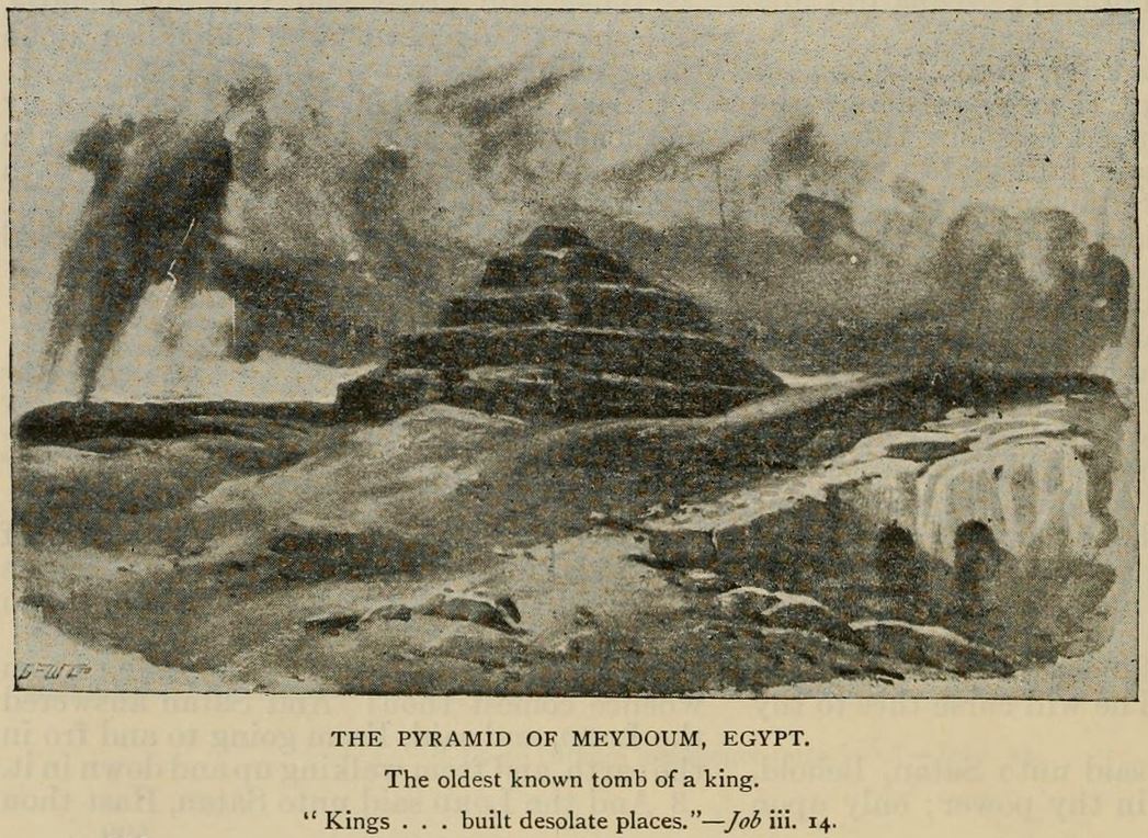 The Pyramid of Meydom Egypt