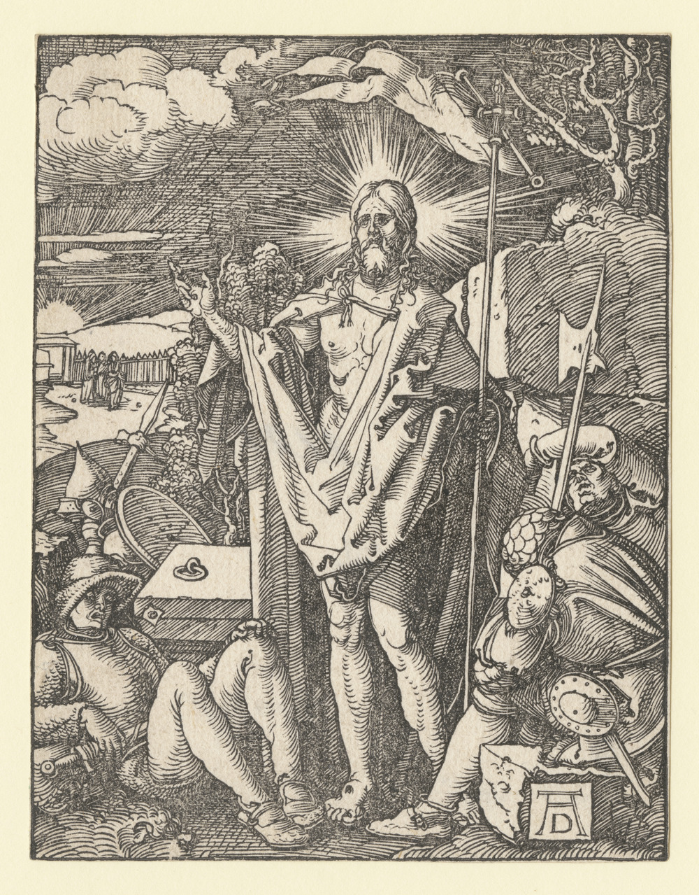 Christ Resurrection at the Tomb with Soldiers