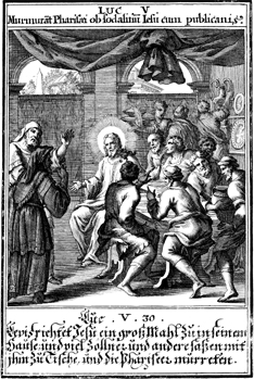 Jesus Dines with Sinners