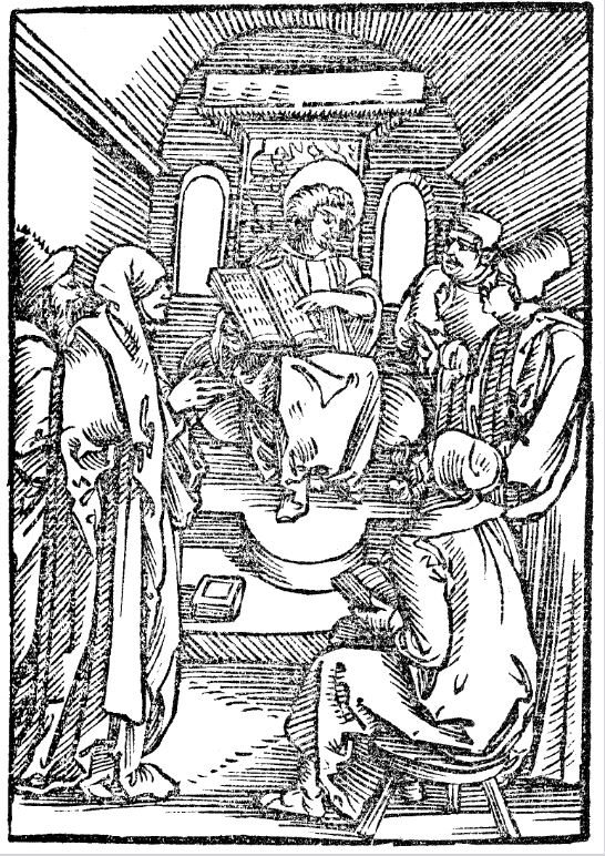 The Young Jesus in the Temple