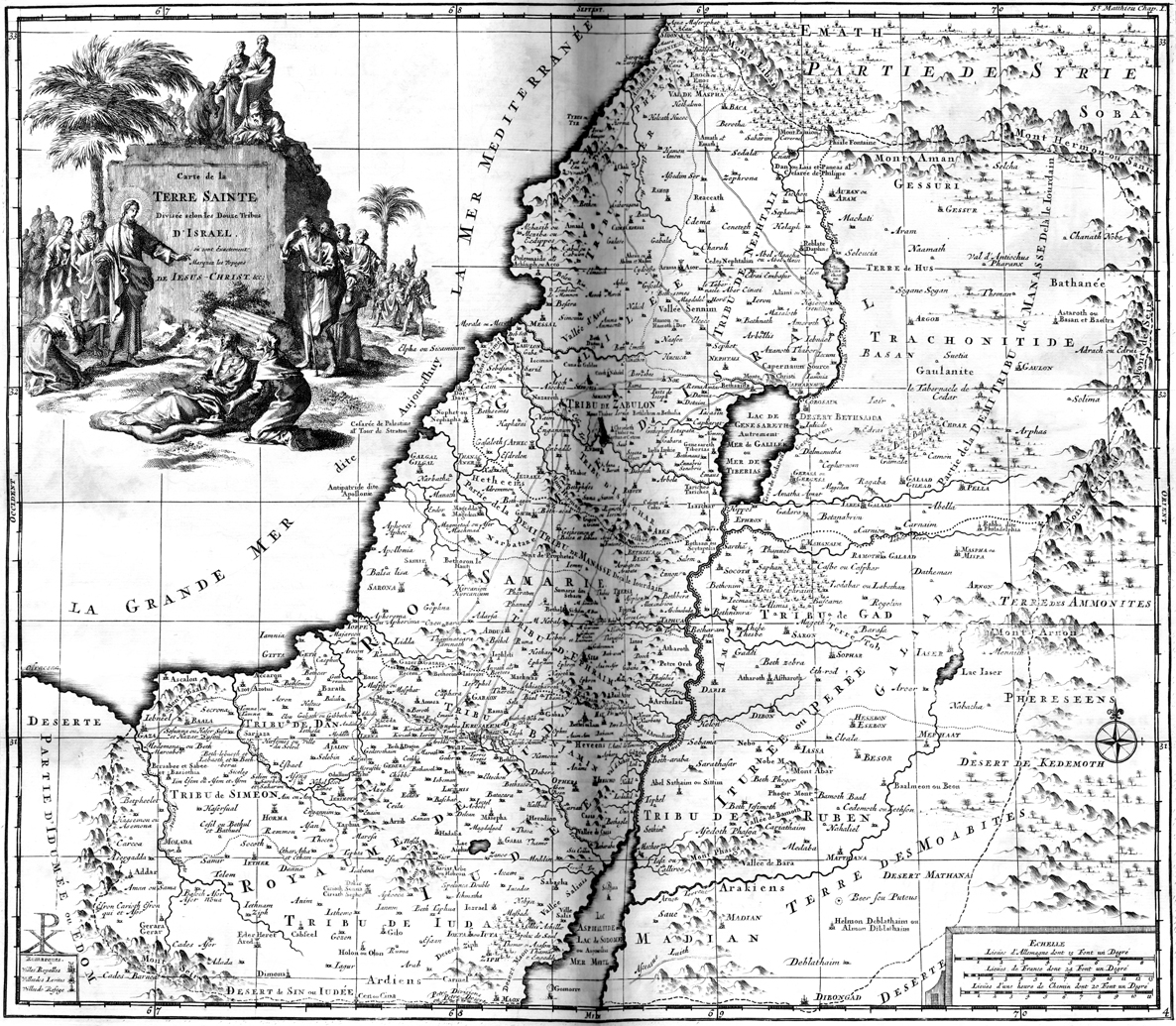 Map of Jesus' Healing