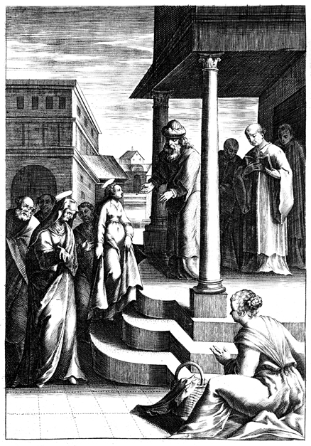 Mary visits Elizabeth