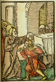 Jesus Raises a child at Nain