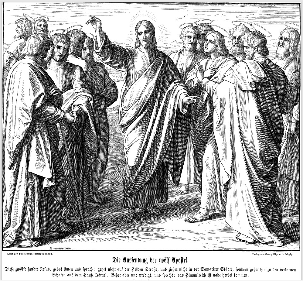Jesus Sends out the Twelve Disciples