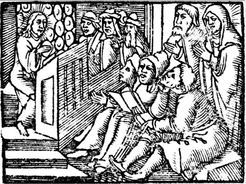The Boy Jesus Teaches in the Temple