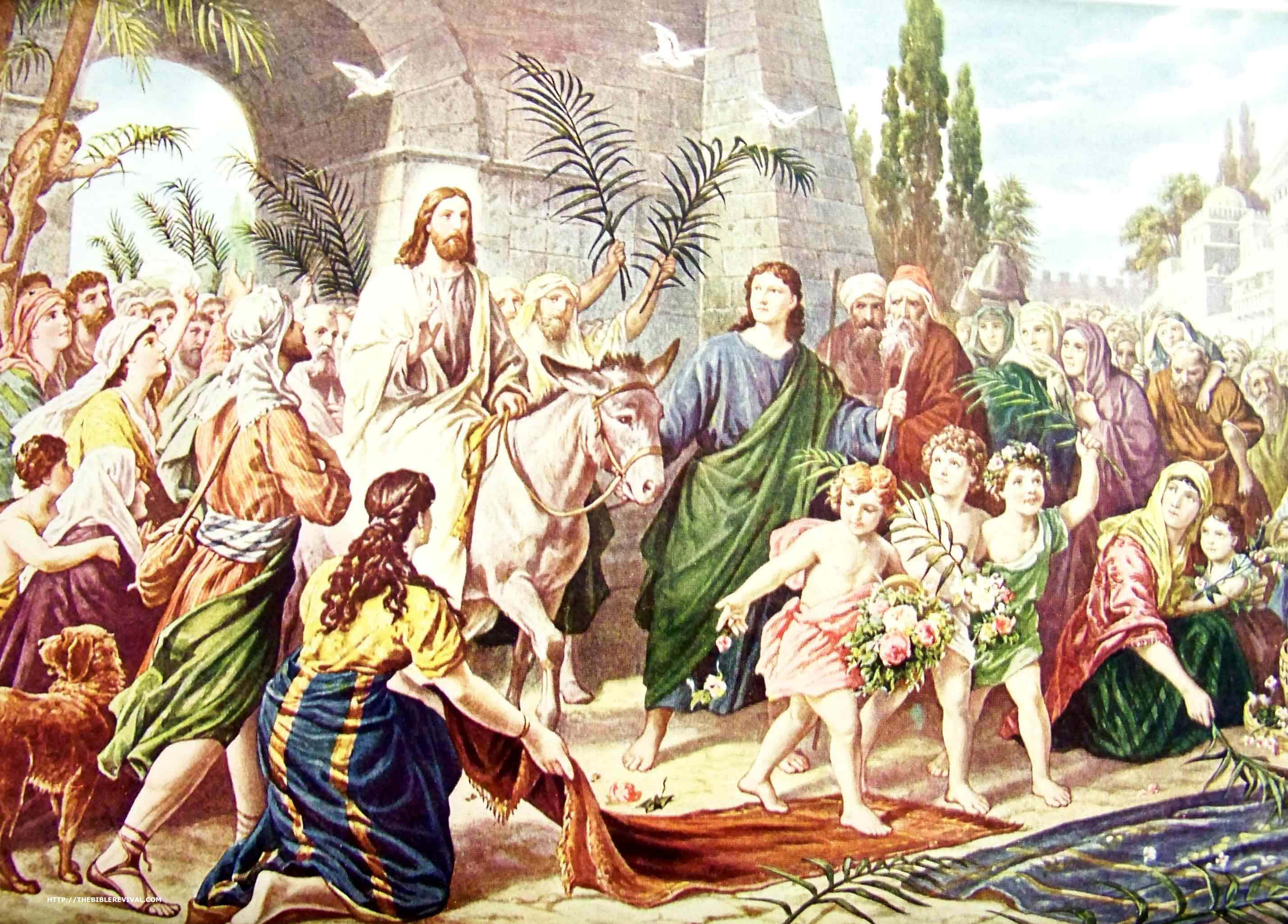 Entering Jerusalem