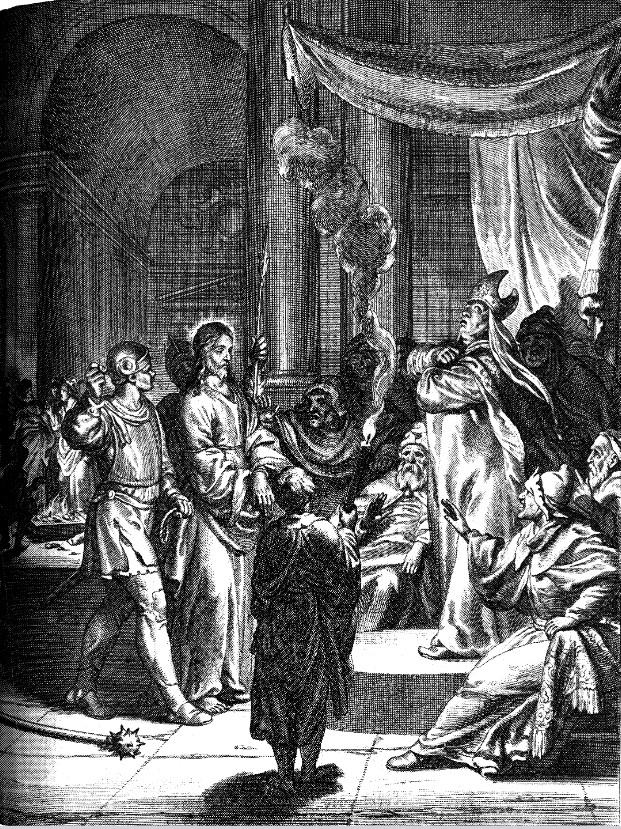Jesus Tried Before Annas and Caiaphas